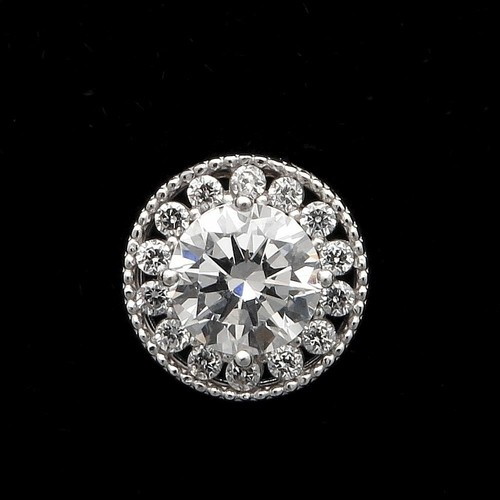 80ct rond imitation diamant - 0.80ct,