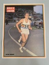 Gaston Roelants ancien poster miroir de l'athlétisme N°16 Aout 1965