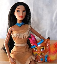 Disney Store Pocahontas Doll Palace Pets Pounce figure - Disney store 2014