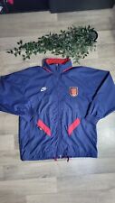 Veste imperméable Nike Vintage 90's Arsenal Football Jacket Gunners Rare