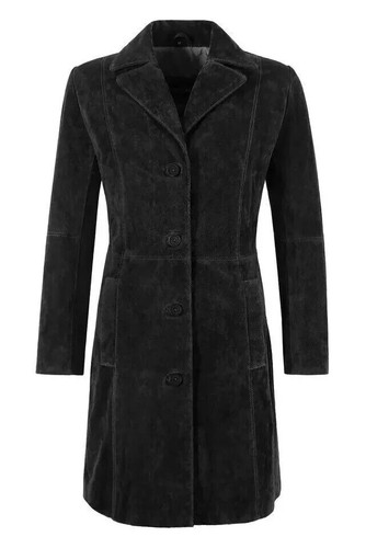 Manteau trench vintage cuir - en,