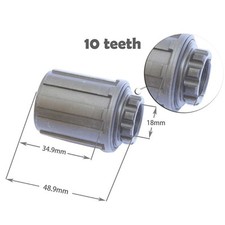 Corps for Novatec-Bike Bicyclette 8/9/10/11 Vitesse Cassette Hub Roue-Libre