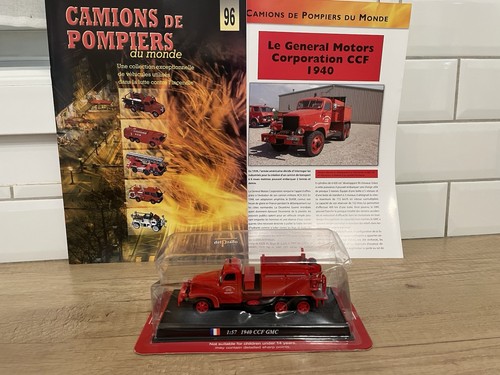 Camion pompiers gmc - pompiers, 6x6
