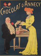 affiche poster chocolat Annecy