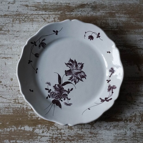 Assiette ancienne faience - ancienne,