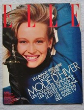 Rare!!!French Magazine Elle Aug.1985 Estelle Lefebure, Madonna Inside Pages 
