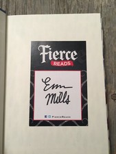 SIGNED - FIRST & THEN by Emma Mills (2015, Hardcover)