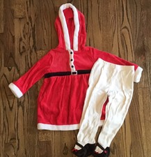 Size 24 Month HOODED SANTA