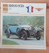 HISPANO-SUIZA H6B CARTE
