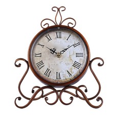  Pendule À Poser Horloge Moderne Horloges Supérieures Table Métallique