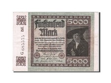 [#258053] Billet, Allemagne, 5000 Mark, 1922, 1922-12-02, VZ