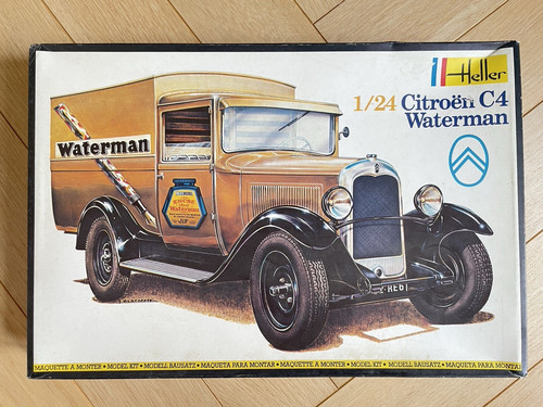 Maquette citroën waterman - maquette,