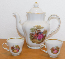 LOT theiere + 2 tasses