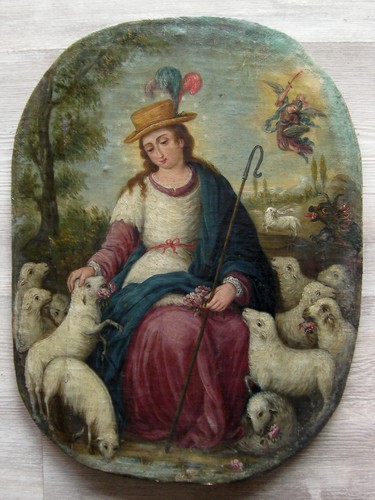 Huile sur toile école