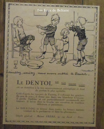 Publicité dentol dessin - publicité,