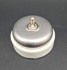 Ancien interrupteur porcelaine