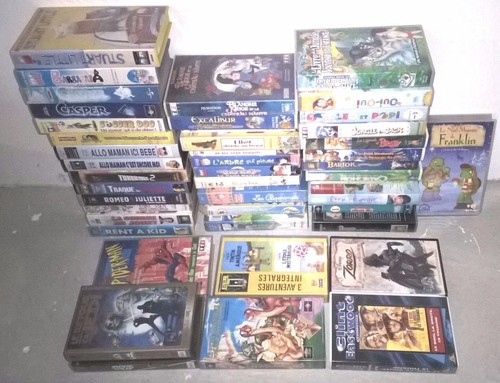 Lot cassette vhs - 43,