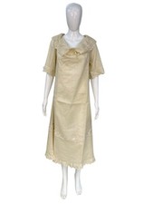 Robe Midi Évasée À Volants