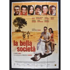 Affiche LA BELLA SOCIETA Cucinotta Lambretta Vespa Innocenti Piaggio M384