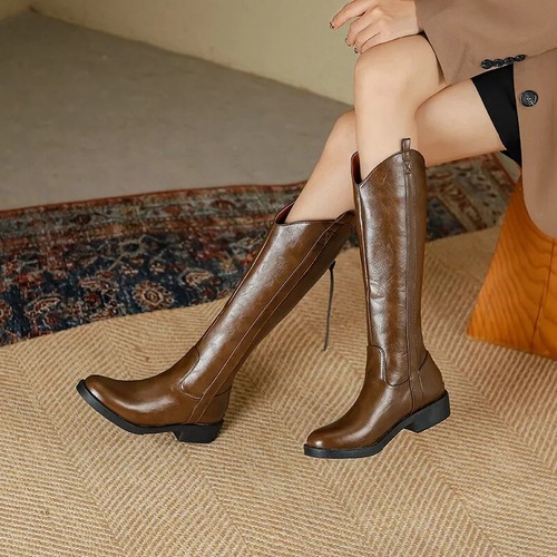 Bottes chaussures rangers brun - bottes,