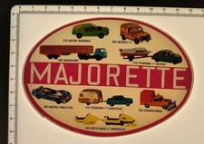 Stickers Autocollant Vintage Majorette 