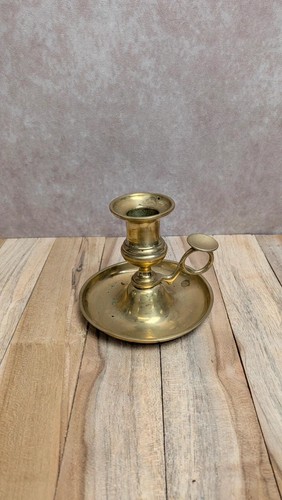 Bougeoir ancien laiton avec - ancien,