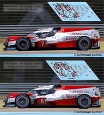 Décal Toyota TS050 Le Mans