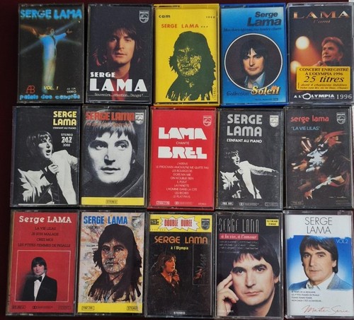 Serge lama lot de 15 - serge,