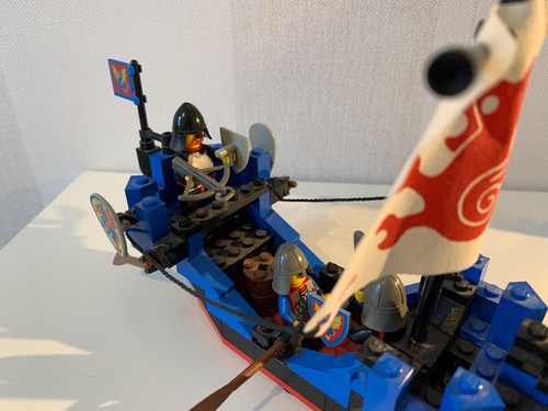 Lego 6057 black - black, boat