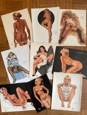 9 illustrations érotiques