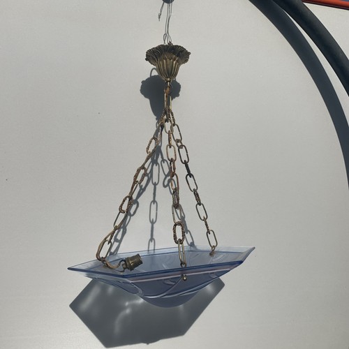 Vintage press glass hexagonal - vintage,