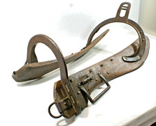 INDE! ARCON DE SELLE ANCIEN, bois et métal, cheval, équitation