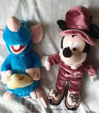 * 2 peluches MICKEY (26 cms) et Ratatouille ~ Excellent état