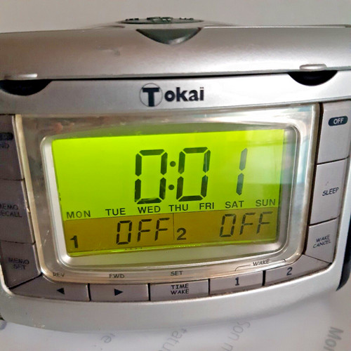Radio réveil player tokai - réveil, cd