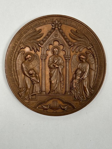 Médaille religieuse bronze - médaille,