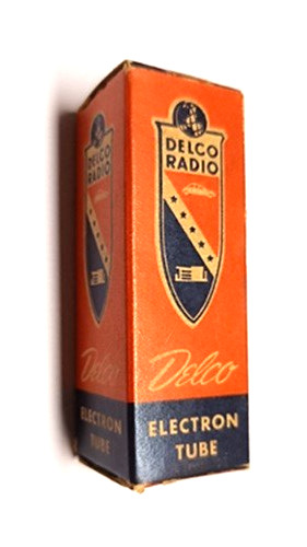 Tube 12j5gt delco radio - delco,