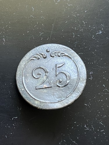Bouton officier 25 - d’officier,