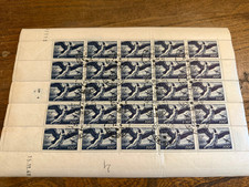 poste aérienne n° 18 feuille