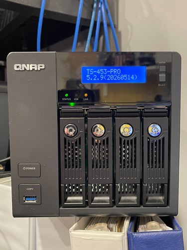 Qnap 453 pro - ts-453, core