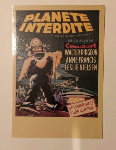 Carte postale cinéma - postale, planète