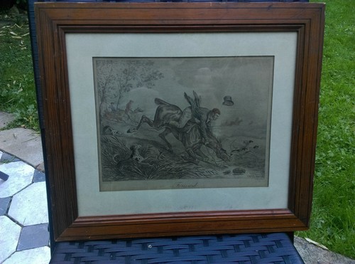 Gravure carle vernet - carle,