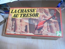 vintage jeu société LA CHASSE AU TRESOR an 1982 nathan