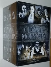 Universal Classic Monsters 30 Films Dracula Frankenstein Coffret DVD Neuf Scellé