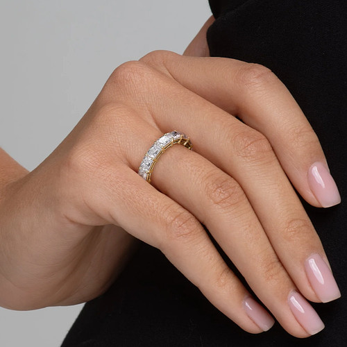 Bague diamant cvd jaune - cvd,