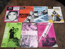 lot de 7 revues vintages paris