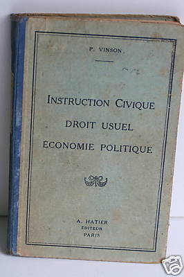 Instruction civique droit - instruction,