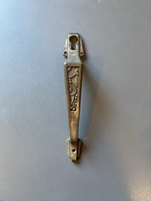 Poignée meuble entrée serrure bronze porte art déco vintage géométrique floral?