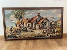 Grand Tableau Vintage Broderie