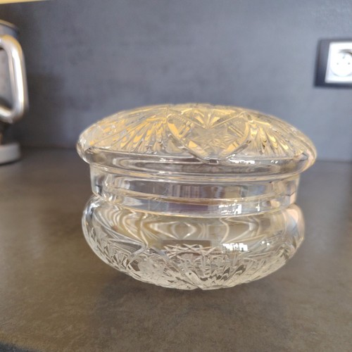 Petite bonbonnière cristal - en,