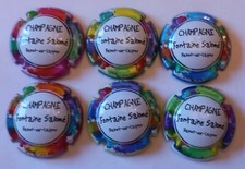 6 BELLES CAPSULES CHAMPAGNE FONTAINE SALOME REF N°4 a 4e NEWS